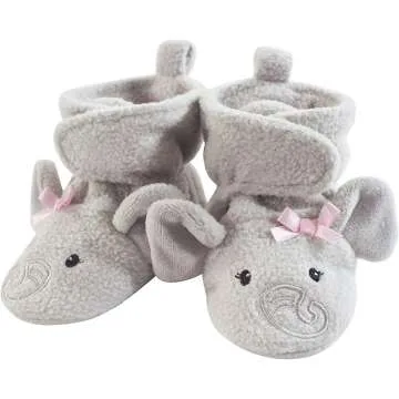 Hudson Baby Unisex-Baby Cozy Fleece Booties - Soft & Warm