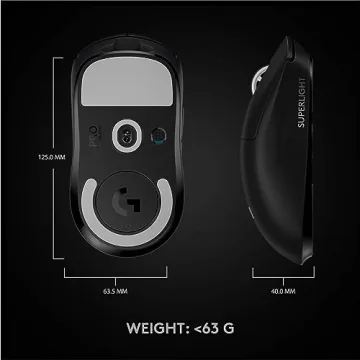 Logitech G PRO X SUPERLIGHT Gaming Mouse - Wireless & Lightweight
