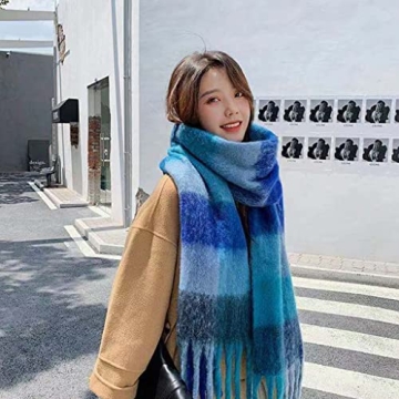 Junhcone Knitted Scarves - Cozy Winter Wraps for All
