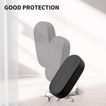 ZKFLLO Large Hard Shell Sunglasses Case for Ultimate Protection