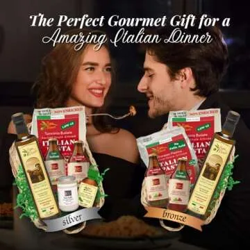 Papa Vince Italian Valentine Food Basket - Gourmet Gifts for Italians crafted in Italy from locally ...