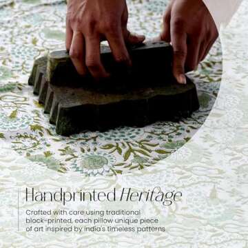 CPC Agate Green Ruffle Sham Cover for Stylish Home Decor