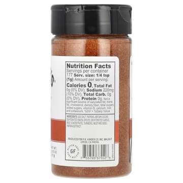 Kinder's, Rub The BBQ Blend, 6.25 Ounce - Flavorful Barbecue Seasoning for Delicious Meals