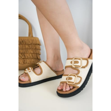 Comfortable Project Cloud Leather Sandals for Women