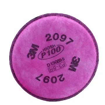 3M P100 Particulate Filter 2097 for Respirators - Dual Protection
