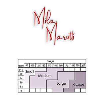 Mila Marutti Low Rise Nude Tights for Women - Elegant Lace Top