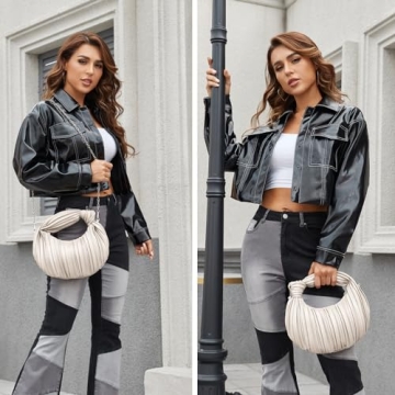 NIUEIMEE ZHOU Knotted Handbag Crossbody Eco-Friendly Fashion