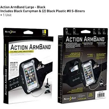 Nite Ize Action ArmBand For Gym, Running, and Biking