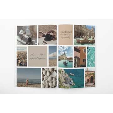 Tangobird Vision Board Book for Creative Dream Visualization