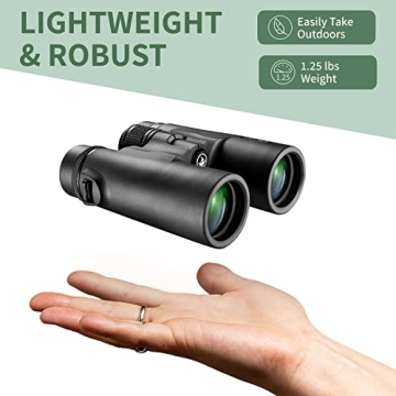 Gosky 10x42 HD Binoculars for Bird Watching Stargazing
