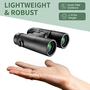 Gosky 10x42 HD Binoculars for Bird Watching Stargazing