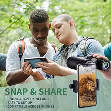 Gosky 10x42 HD Binoculars for Bird Watching Stargazing