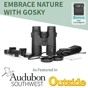 Gosky 10x42 HD Binoculars for Bird Watching Stargazing