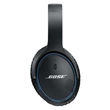 Bose SoundLink around-ear wireless headphones II Black (Renewed)