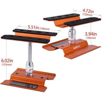 Hobbypark Aluminum RC Car Work Stand Repair Workstation 360 Degree Rotation Lift Or Lower w/Screw Tr...