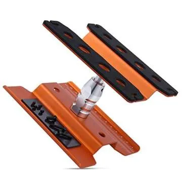 Hobbypark Aluminum RC Car Work Stand Repair Workstation 360 Degree Rotation Lift Or Lower w/Screw Tray for 1/10 1/12 1/16 Scale Cars Trucks Buggies