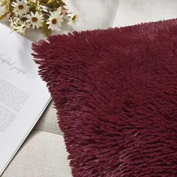 NordECO HOME Luxury Faux Fur Cushion Cover 20x20"