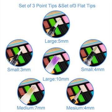 MAIYUE 12 PCS Watercolour Brush Pens, Refillable Water Brush Pens Water Brush Pens for Watercolor Pa...