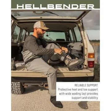 FROGG TOGGS Men's Hellbender Wading Boots for Fishing