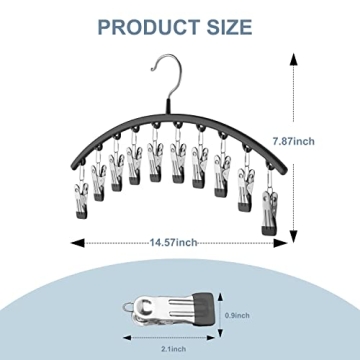 Yecuip Hat Hangers for Closet - Durable Cap Organizer Racks