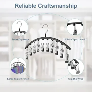 Yecuip Hat Hangers for Closet - Durable Cap Organizer Racks