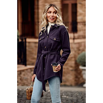 Stylish Women's Mid Length Trench Coat for Winter Fashion
