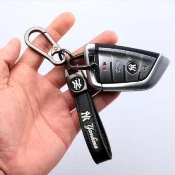 Kaleduo Baseball Fans Car Keychain for Yankees Supporters