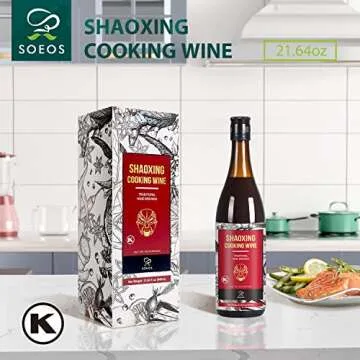 Soeos Shaoxing Wine, Shaoxing Rice Wine, Chinese Cooking Wine, Rice Cooking Wine, Shaoxing Wine Chin...