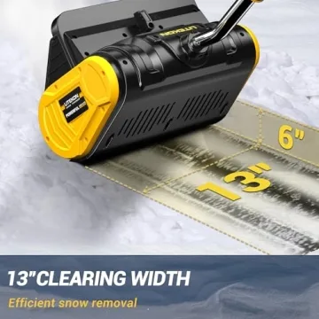 Litekon 40V Cordless Snow Shovel for Effortless Snow Removal