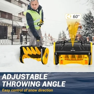 Litekon 40V Cordless Snow Shovel for Effortless Snow Removal