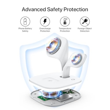 EXW 3-in-1 Wireless Charging Station for Apple Devices