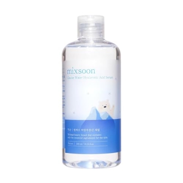 mixsoon Glacier Water Hyaluronic Acid Serum - Non-greasy Hydration Booster, Firming Facial Serum For...