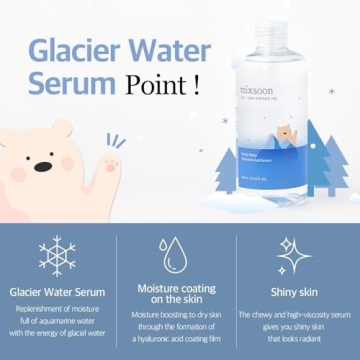 Mixsoon Glacier Water Hyaluronic Acid Serum for Dewy Skin