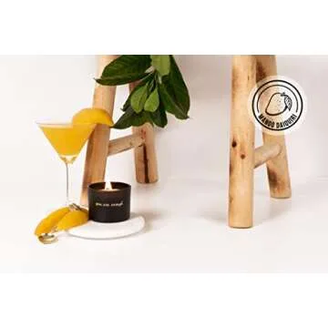 Janos Fernando Aromatherapy Candle Gift Set - Soy Scented Candles with Essential Oils -Motivational Words, Ideal for Relaxation