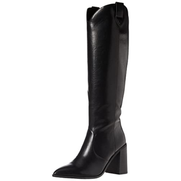 The Drop Women's Cassandra Knee-High Western Boot - Stylish and Comfortable