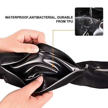 GUZACK Slim Running Belt for Phone 6.8'' - Ultra Light & Waterproof
