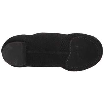 Capezio Girls CG31C Dance Shoe, Black, 2 Big Kid