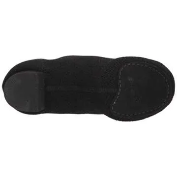 Capezio Girls CG31C Dance Shoe, Black, 2 Big Kid