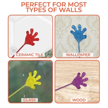 MARWILLS 20 Pcs Sticky Hands for Kids Fun and Favors