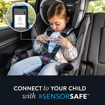 Evenflo Gold Revolve360 Slim Rotating Car Seat with SensorSafe