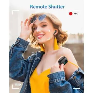 Revolutionary Touchscreen Wireless Earbuds with ANC