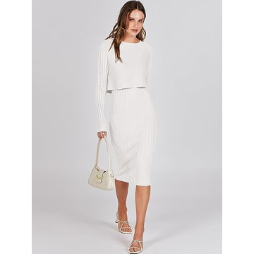 Stylish ANRABESS Women’s 2-Piece Dress Set for All Occasions