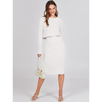 Stylish ANRABESS Women’s 2-Piece Dress Set for All Occasions