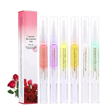 SULLMAR 6Pcs Nail Cuticle Oils for Ultimate Nail Care