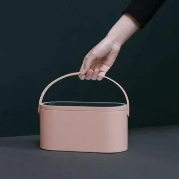 Luckystar Pink LED Makeup Organizer Box