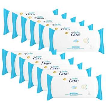 Dove Baby Wipes - Rich Moisture, Gentle Care for Newborns