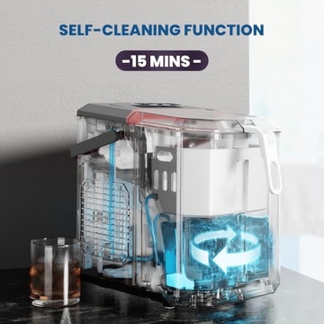 Compact Portable Ice Maker Machine for Fast Ice Production