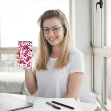 kdxpbpz Western Cowgirl Tumbler Western Cowgirl Gifts 20oz Insulated Stainless Steel Tumbler Cowboy Boots Disco Mug Cup Western Accessories Country Girl Gifts Mothers Day Birthday Gifts