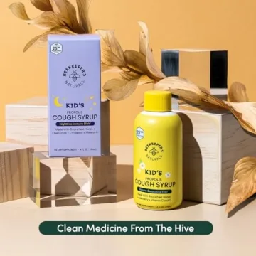 Kids Propolis Cough Syrup with Elderberry for Nighttime Health