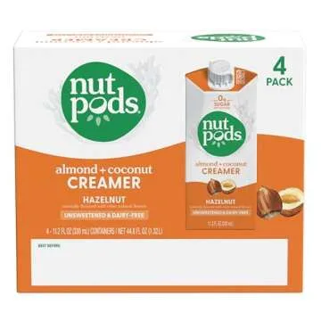 Nutpods Hazelnut Creamer - Dairy-Free, Sugar-Free Delight
